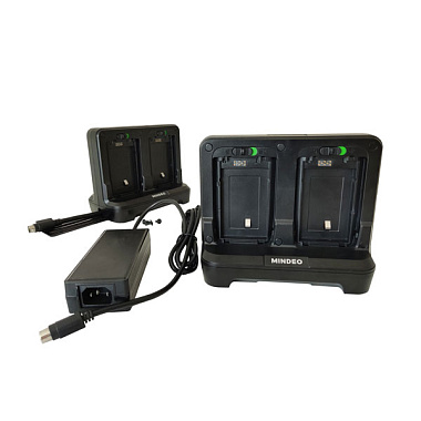 Зарядное устройство для 4-х аккумуляторов для терминала Mindeo M40, без БП