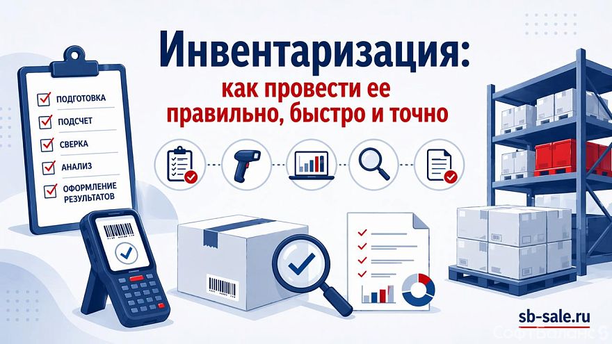 Инвентаризация: как провести ее правильно, быстро и точно
