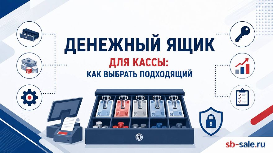 Денежный ящик для кассы: как выбрать подходящий