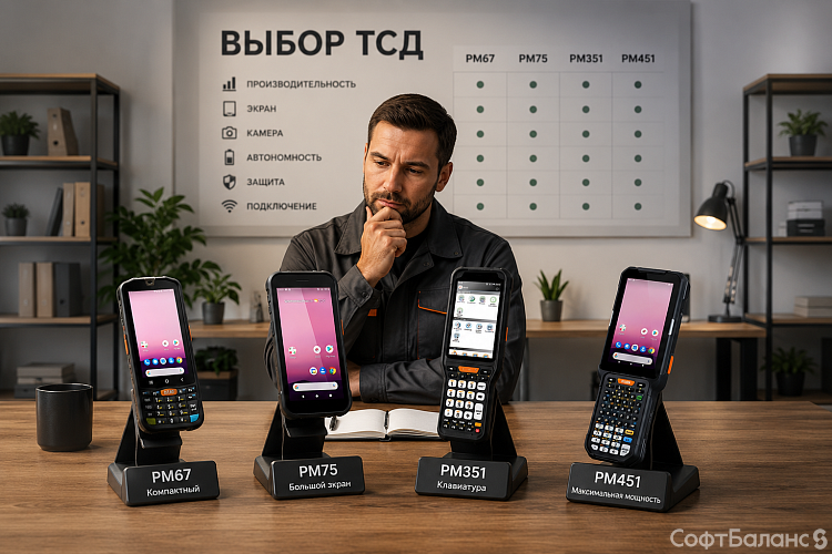 Терминалы сбора данных  (ТСД): обзор лучших моделей Point Mobile